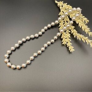 Vintage Monet Pearl Necklace